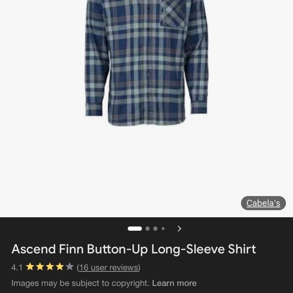 Ascend Other - Ascend Blue and Gray Plaid Button-Down Shirt